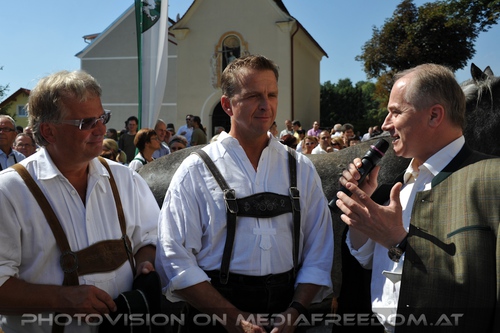 Pferde Segnung in Maria Lankowitz 17: Max Dobretsberger,Johann Seitinger
