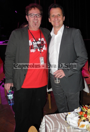 Vor der offiziellen Begr��ung