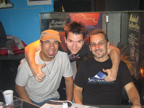 Steve Lukather & El Grupo: Oskar Cartaya, Steve Weingart