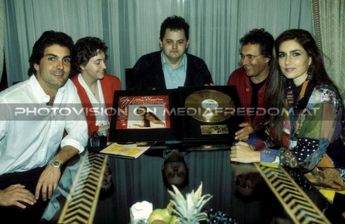 Notte e giorno Tour - After Show Pix 02: Tyrone Power jun.,Robert M.,Al Bano,Romina Power