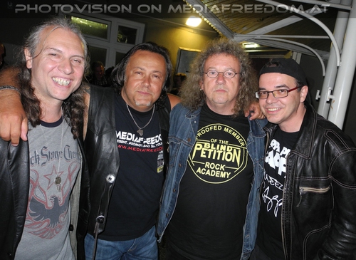 Temple of Rock - Tour Pix 084: Martin Sobotnik,Charly Swoboda,Hannes Bartsch,Gerald Wetzer