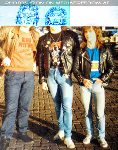 AC DC Tour 03: Muff Sopper, Charly F. Lovehurts (Charly Swoboda), Alexander van Schaaf