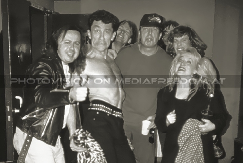 White punks on dope: Charly Swoboda,Fee Waybill,Joe Haas,Prairie Prince