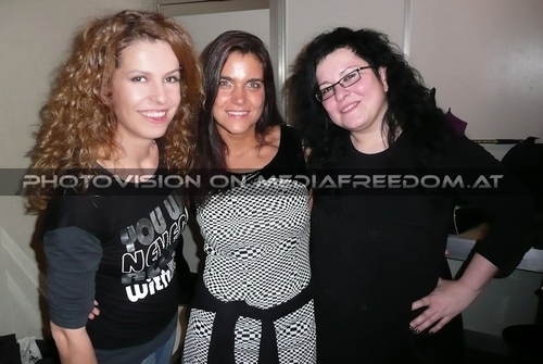 Backstage Trio: Michaela Stollnberger,Baby Bass,Birgit Michler