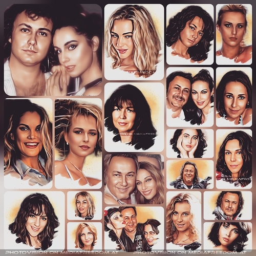 Profiler (Part 1): V.l.n.r., Charly Swoboda, Brigitta Cimarolli, Wendy Night (Michaela Wolf), Michaela E., Gabriele P.,