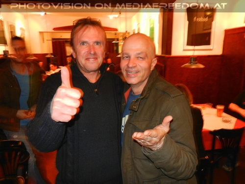 Mixed emotions: Walter Gartner,Peter Patek