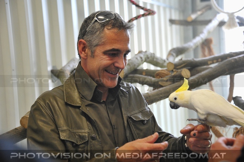 Er�ffnung des Papageienhauses 019