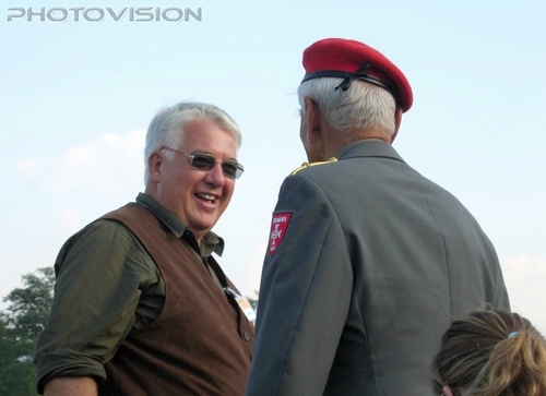 Freudige Begr��ung