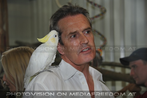 Er�ffnung des Papageienhauses 017