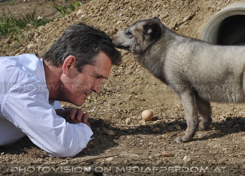 Er�ffnung der Fuchsanlage 012: Rupert Everett,Fuchs