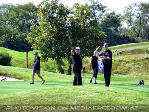A Golf Turnier 39: Claudia  ,Gabriel N.,Holger v. D.