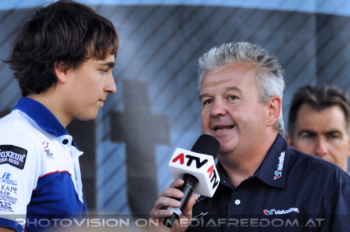 GP meets Vienna 17: Karel Abraham,Rudi Moser