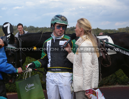 Siegerinterview: Mathias Walcher,Ulla Weigersdorfer