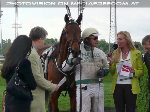 Sieger Interview: Sonja Klima,Josef Kirchberger,Ulla Weigersdorfer