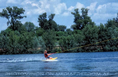 Wasserski auf der neuen Donau