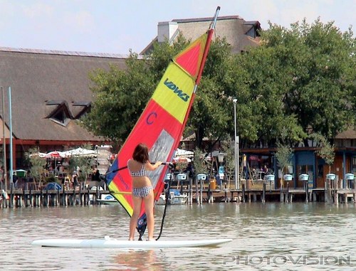 Windsurfen im Burgenland