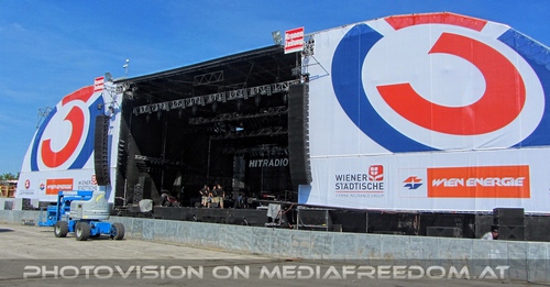 Vorbereitungen - �3 B�hne