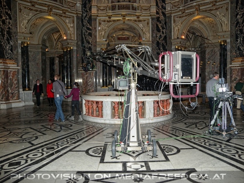 Dreharbeiten Neujahrskonzert 05