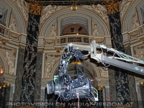 Dreharbeiten Neujahrskonzert 06