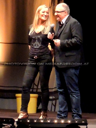Letzter Abend der Tour - Pix 20: Monika Gruber,Michael Niavarani