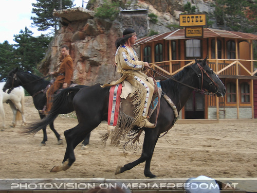 Old Shatterhand verabschiedet Winnetou: Alexander Riff, Thomas Koziol