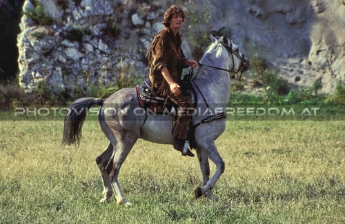 Shatterhand ride: Rudi Larsen