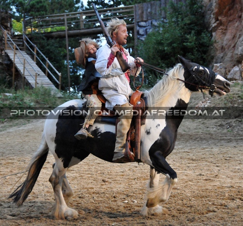 Happy und Sam Hawkens: Felix Millauer,Rainer Vogl