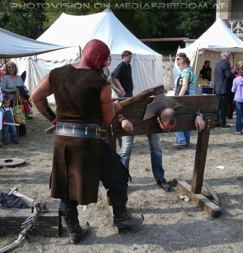 Henker bei der Arbeit