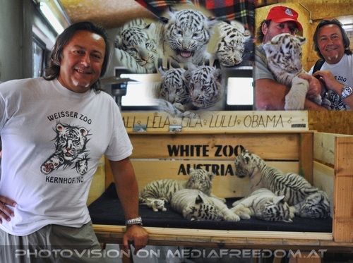 Gratulation zu den weltweit einzigartigen Wei�e Tiger - F�nflingen!!!