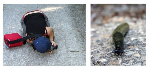 was tut man nicht alles f�r ein tierfoto ;)